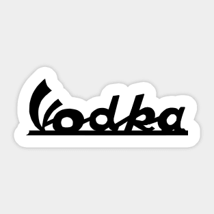 Vodka Sticker